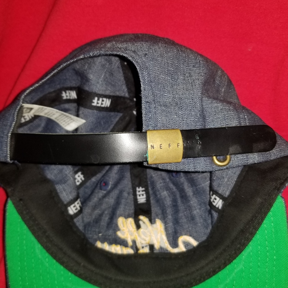 Soft Denim NEFF 6 panel hat - Picture 5 of 7